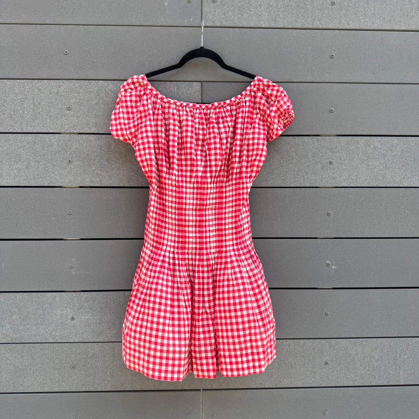 Sadie Gingham Mini Dress