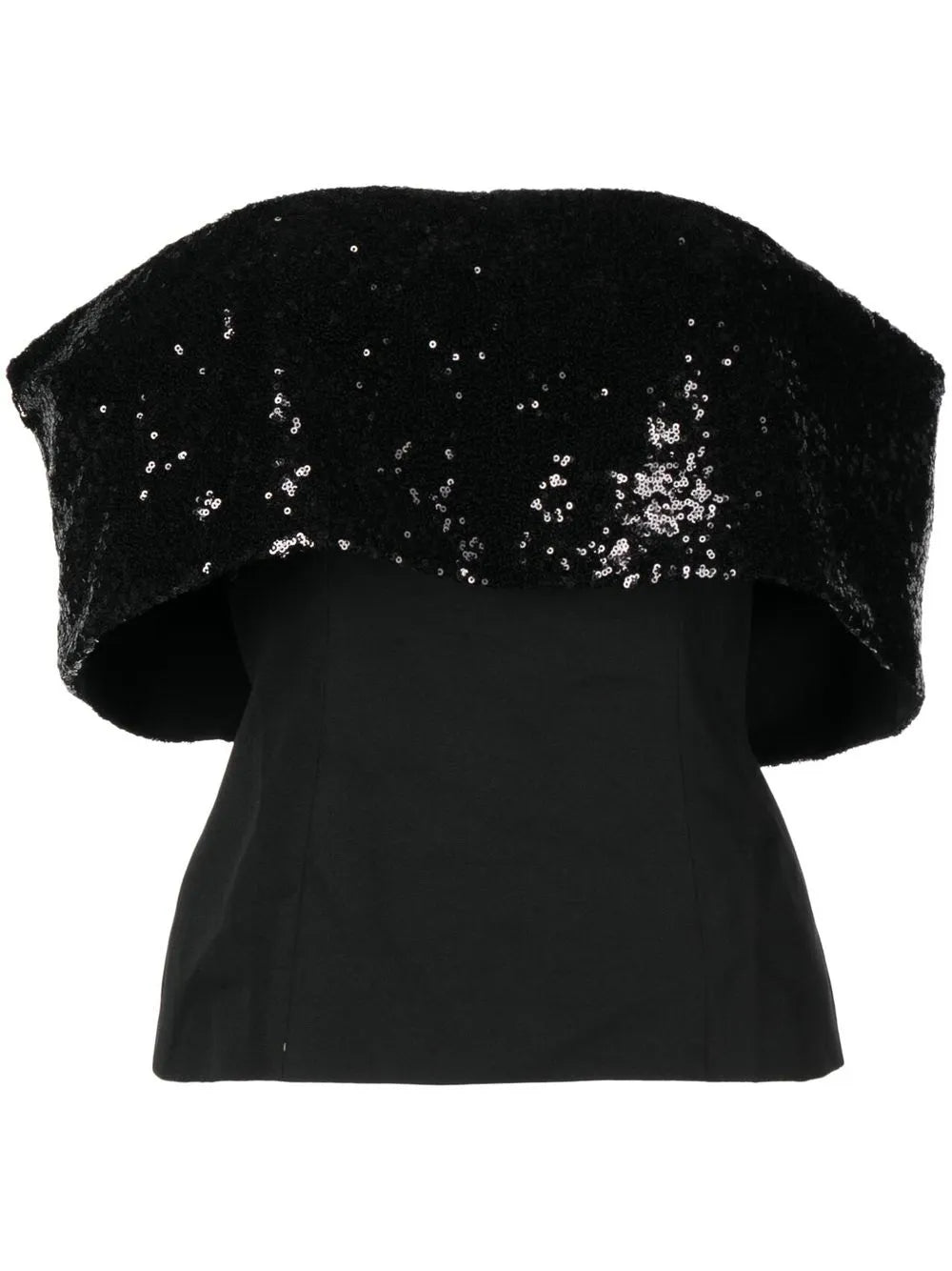 Giselle Sequin-Embellished Bandeau Top