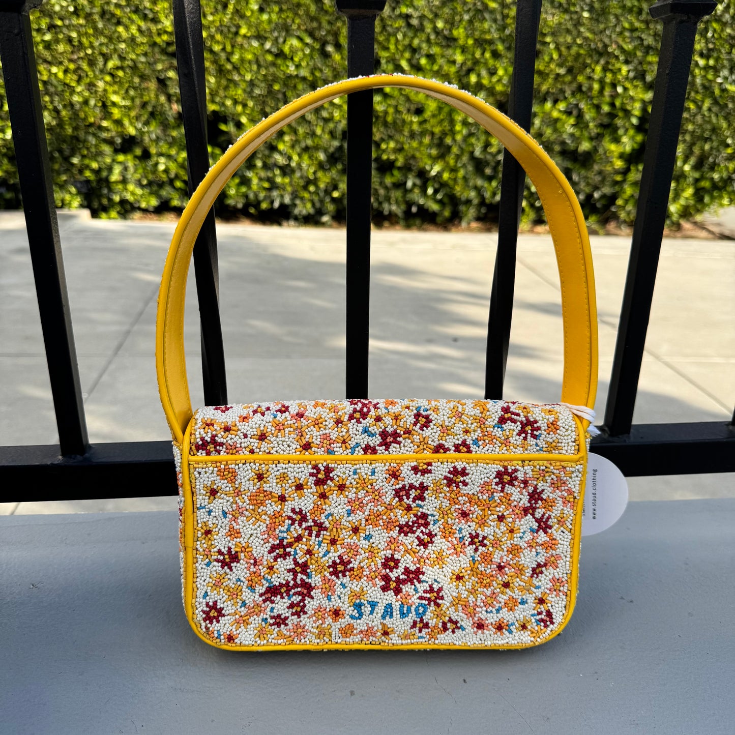 Tommy Beaded Shoulder
Bag In Soleil Flower