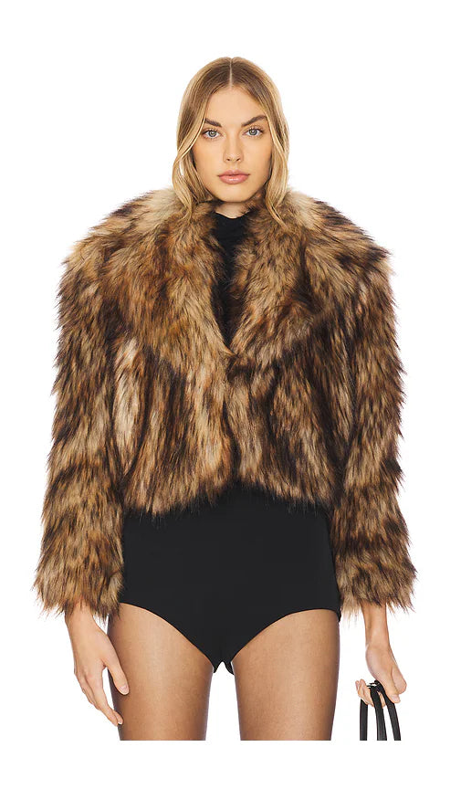 Aura Faux Fur Coat