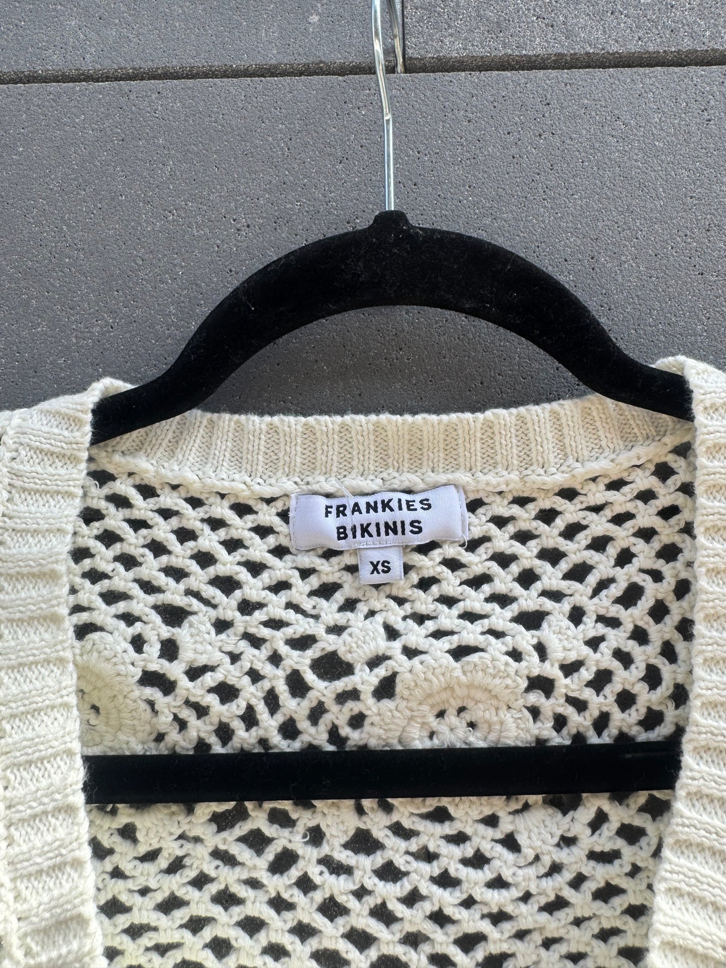 Adaline Crochet Cropped Shirt