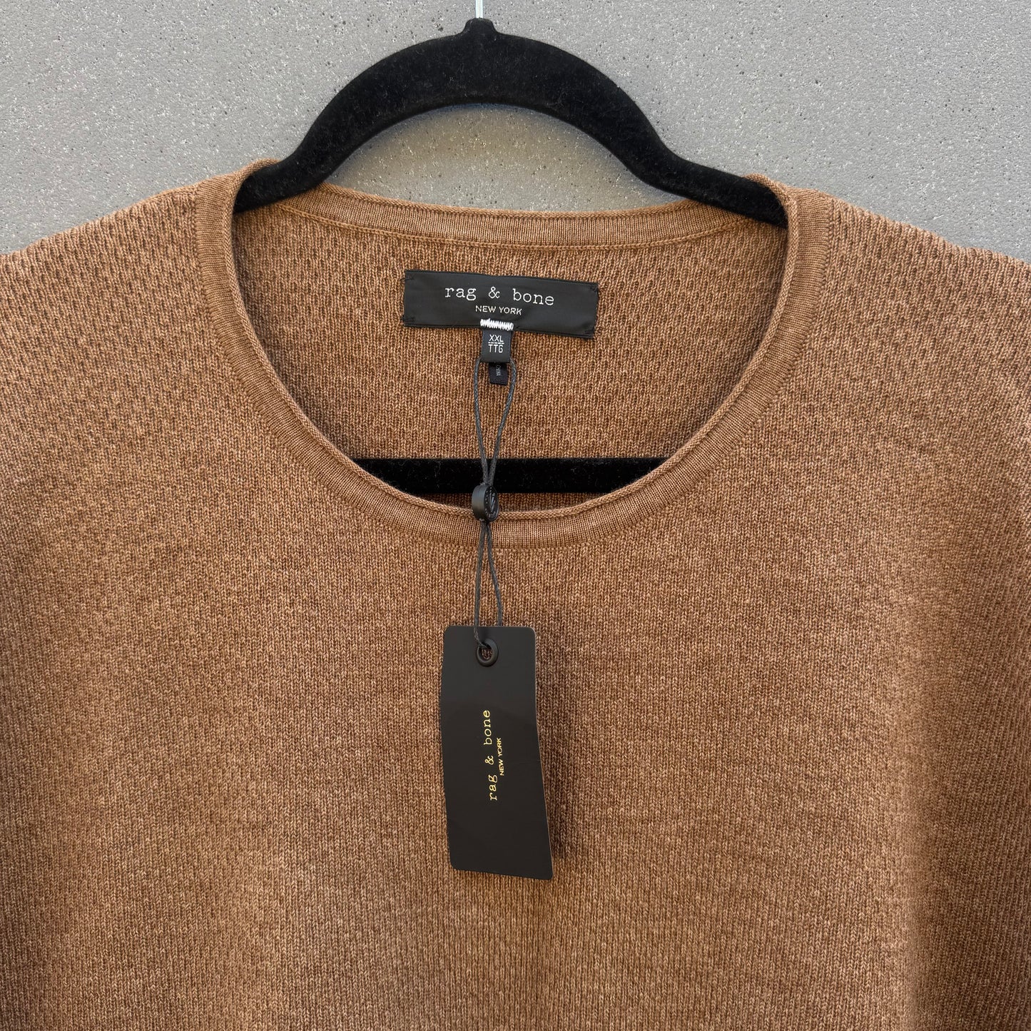 CAMEL COLLIN WOOL CREW