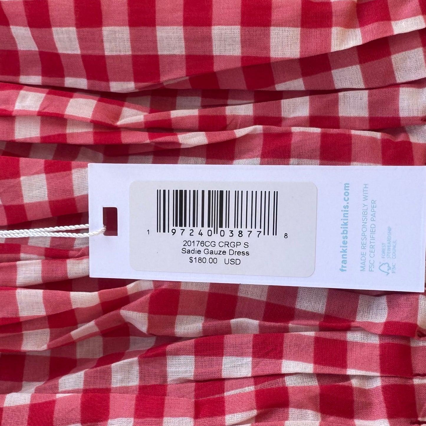 Sadie Gingham Mini Dress