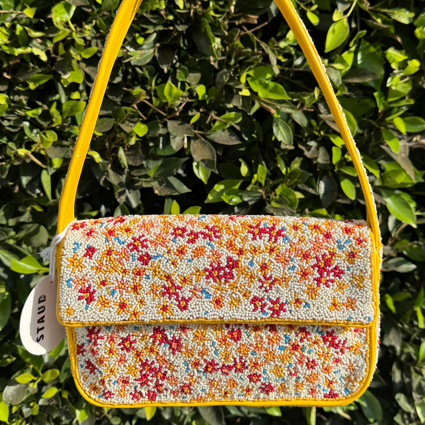 Tommy Beaded Shoulder
Bag In Soleil Flower