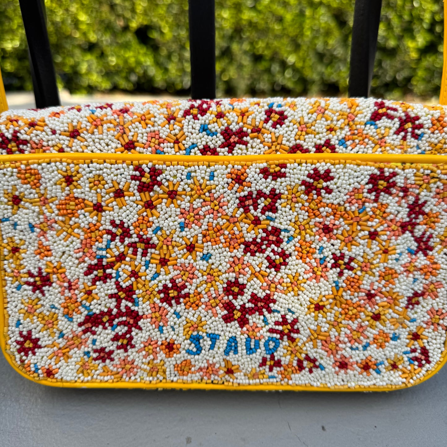 Tommy Beaded Shoulder
Bag In Soleil Flower