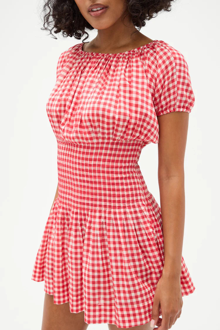 Sadie Gingham Mini Dress