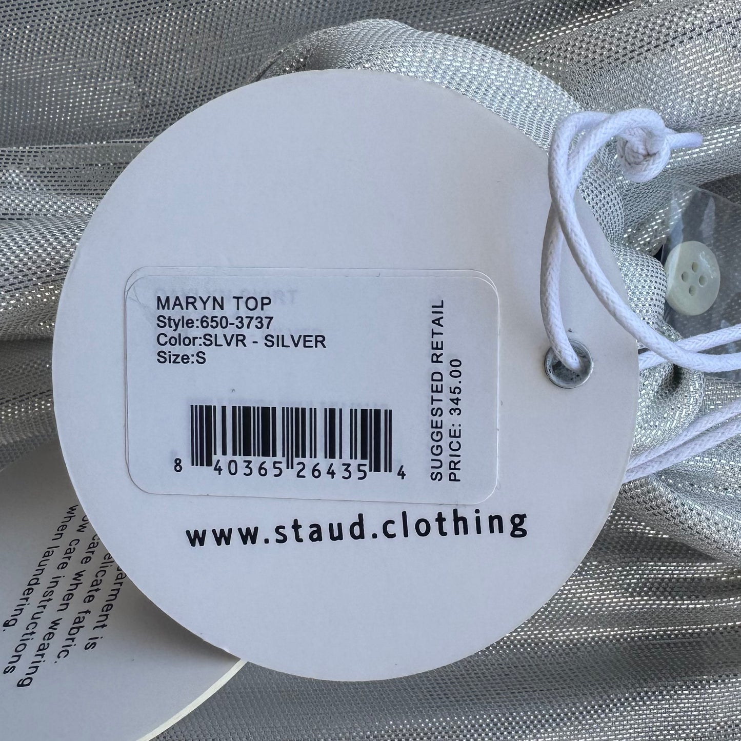 Maryn Top - Silver