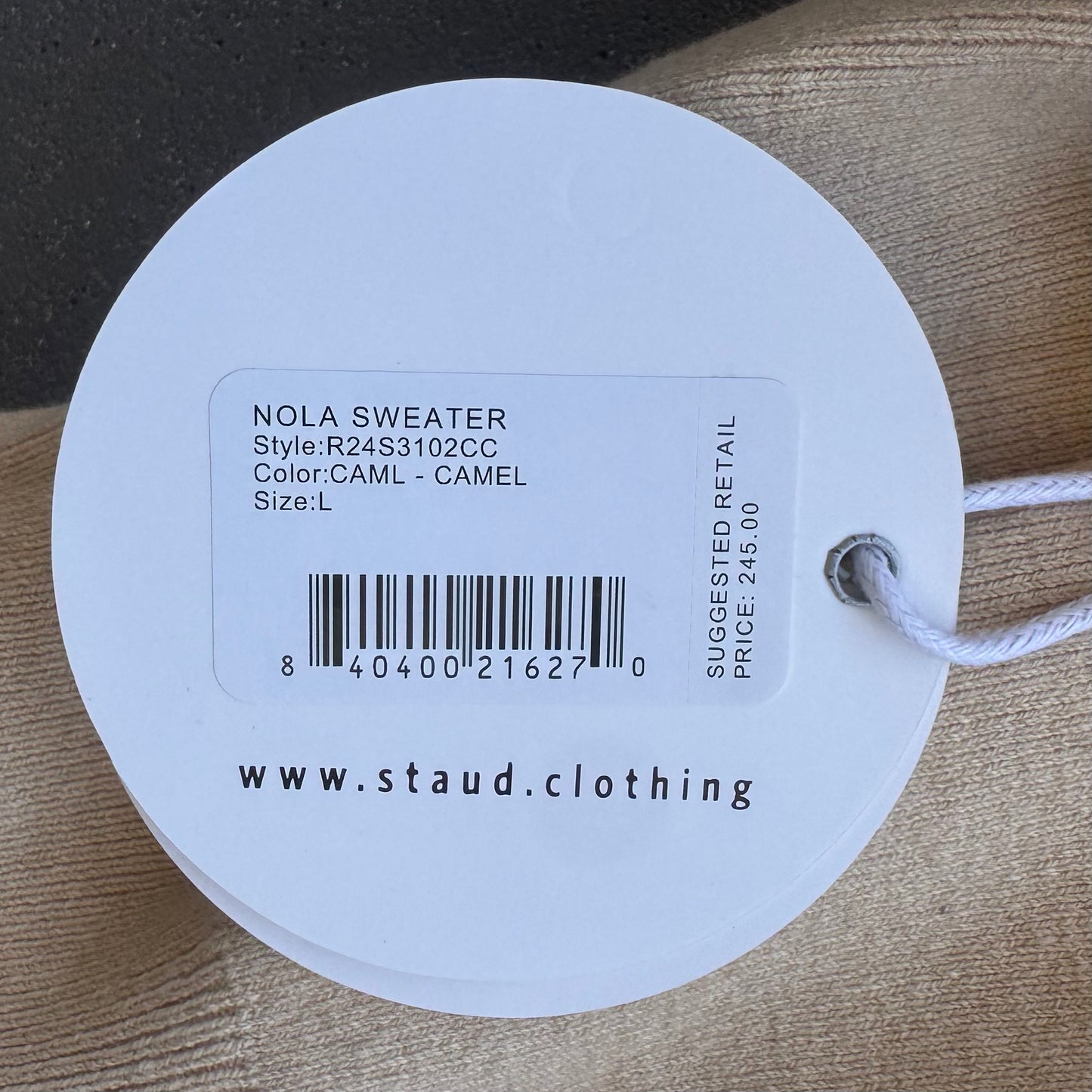 Nola Cotton and Cashmere Sleeveless Sweater