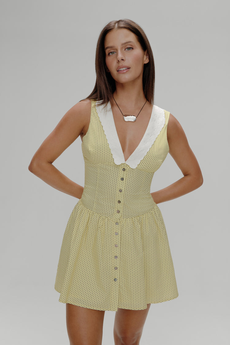 Coast Cotton Mini Dress