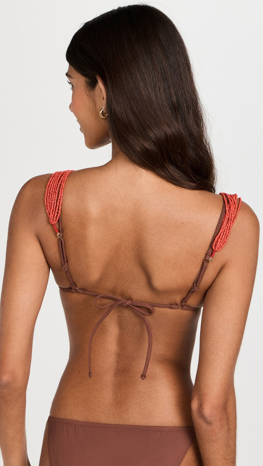Olivia Beaded Triangle Bikini SET