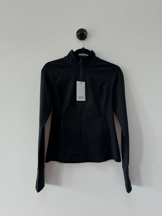 Black Eliza Zip Jacket