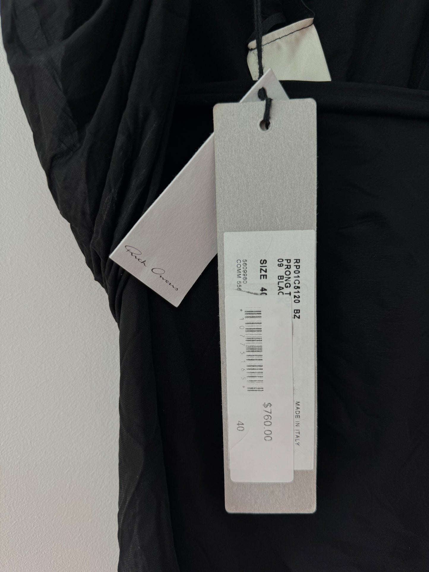 Rick Owens Jersey Prong Top