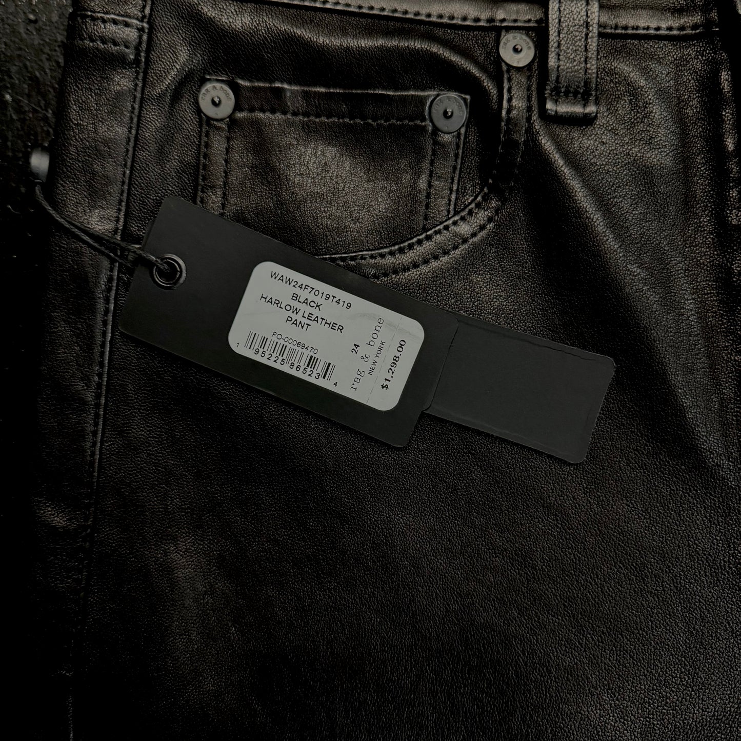 Harlow Leather Pant