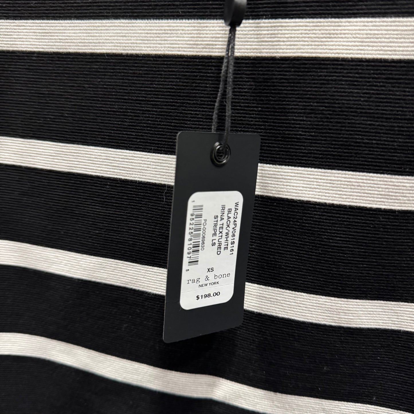 Irina Textured Stripe LS
