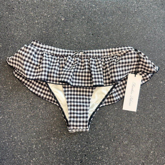 Augustine Gingham Swim Skirt