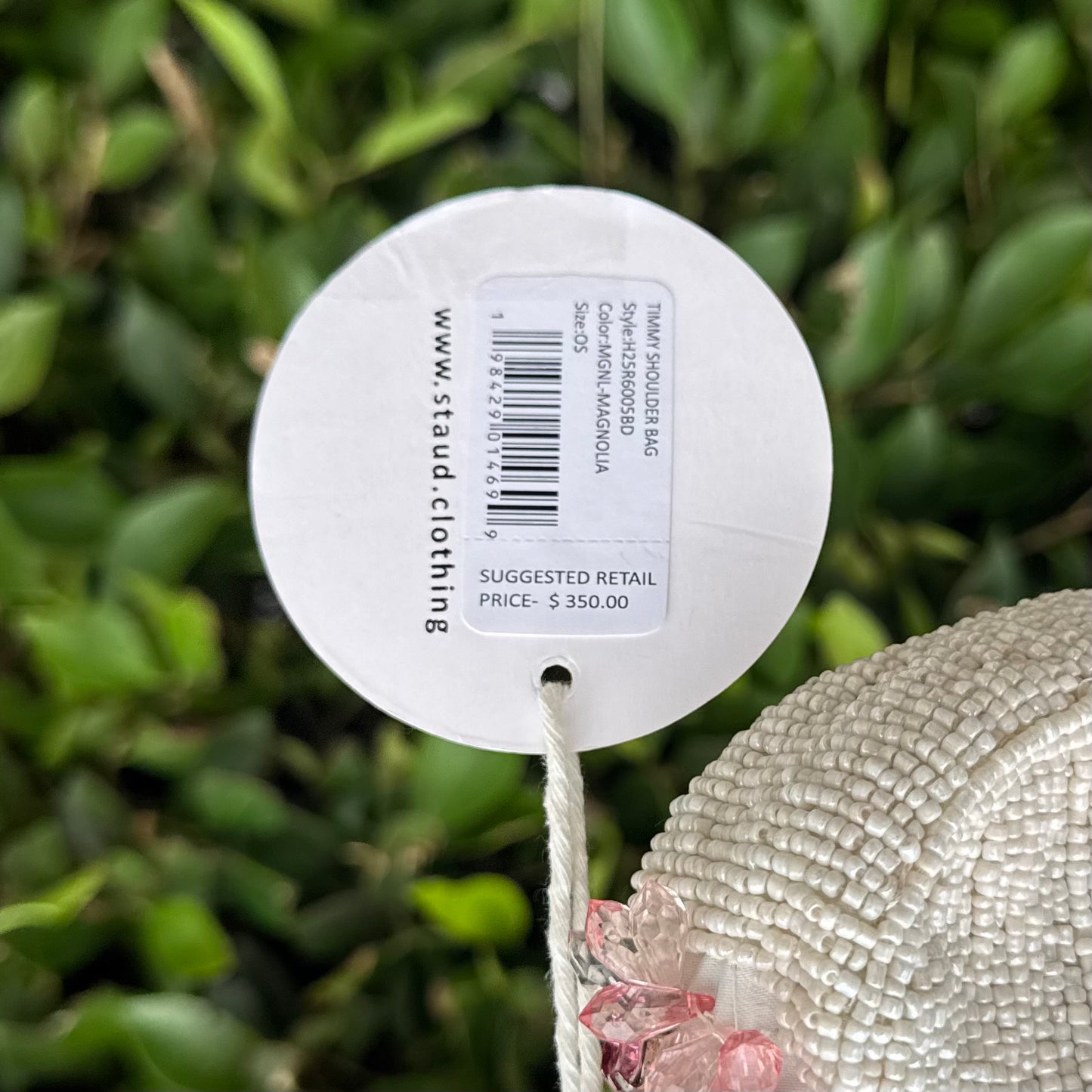 Timmy Floral-Beaded Shoulder Bag