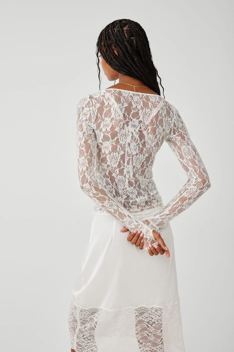 Day Lace Long Sleeve Shirt