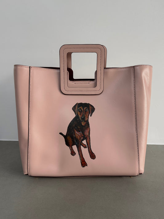 Shirley Leather Bag Blush