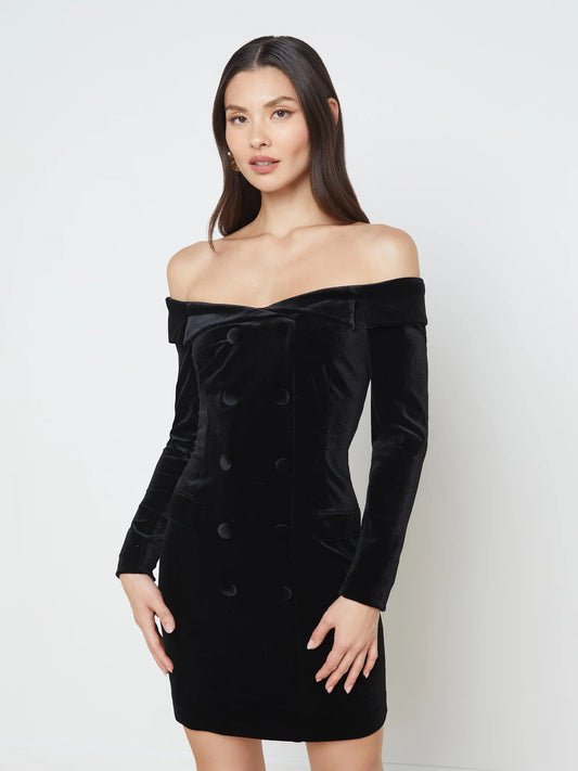 Micaela Velvet Dress