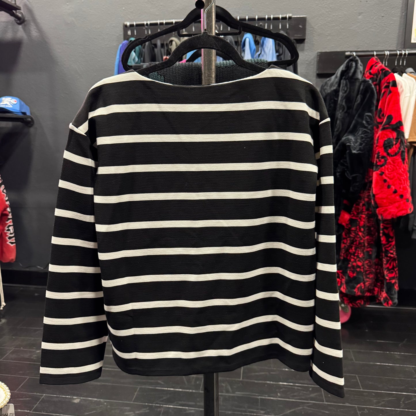 Irina Textured Stripe LS